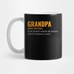Grandpa knows everything Mug